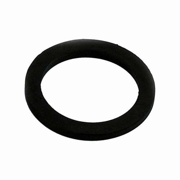 American Imaginations Round Black Overflow Gasket in Rubber AI-37836